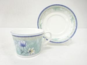 WEDGWOOD ウェッジウッド　デルフィーナ　カップ＆ソーサー　洋食器